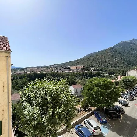 Joli Appartement F2 Centre Ville De Corte Corte  Buitenkant foto